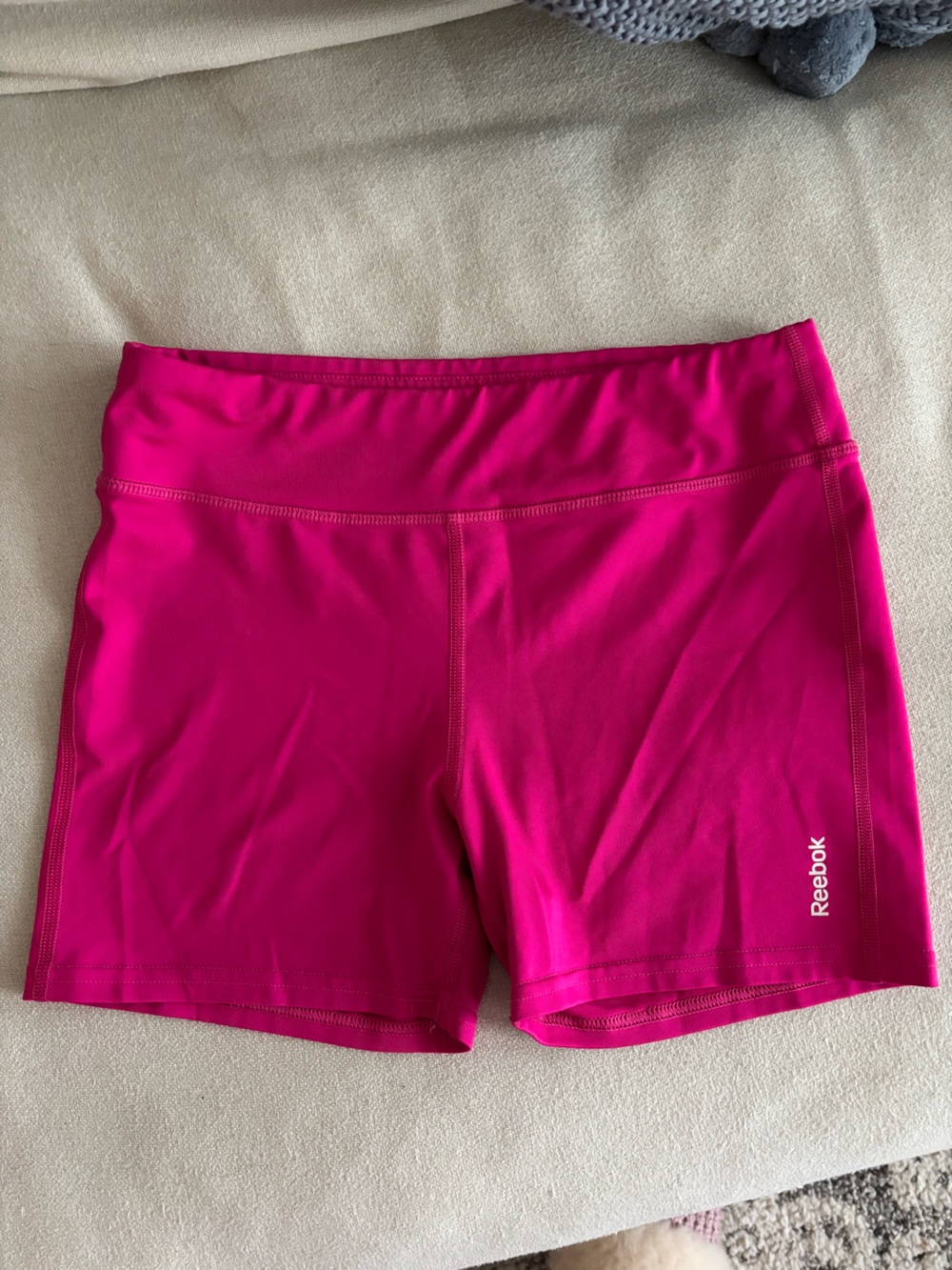 Reebok Girl’s Hot Pink Performance Bike Shorts